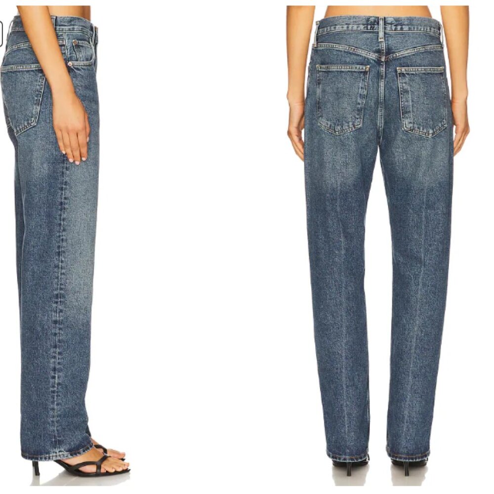 AGOLDE Fran Straight Leg Jeans in Dwell Size 28 - Picture 3 of 14